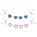 Guirlande de petits coeurs