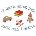 Je pars avec mes trésors Je pars avec mes trésors