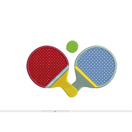 Paire de raquettes ping pong