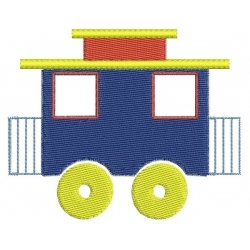 petit wagon broderie machine 