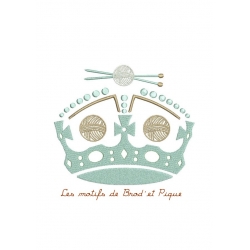 motif broderie machine couronne keep calm-tricot-knitting-needle