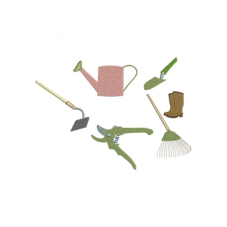 6 Outils jardin 