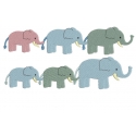 Elephants en ribambelle