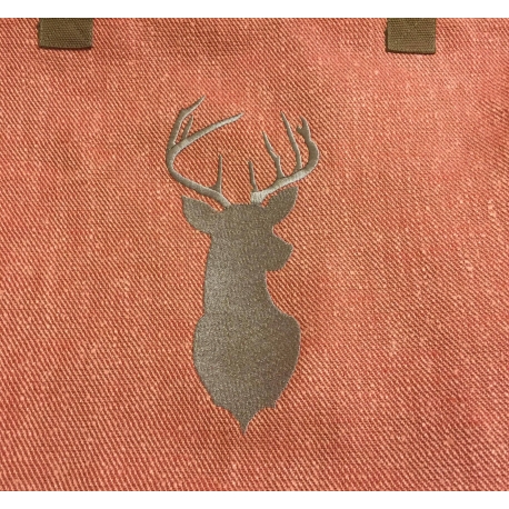 Motif de broderie machine cerf de Noël