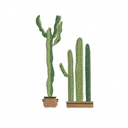 motif de broderie machine cactées-cactus-3tailles