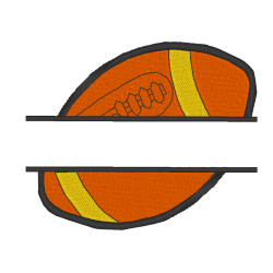 Ballon de rugby split