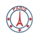 Appliqué  Paris et sa Tour Eiffel