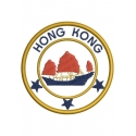 motif broderie machine écusson à thermocoller Hong Kong motif broderie machine écusson à thermocoller Hong Kong