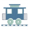 Locomotive et 2 wagons