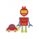 Robot et voiture
