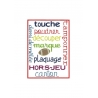 motif broderie machine-phrases-vocabulaire-termes rugby-cadre13x18